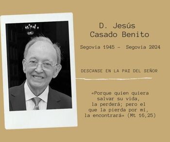 Fallece el sacerdote segoviano Jesús Casado Benito