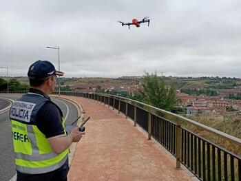 Un dron con cámara térmica localizó al anciano desaparecido