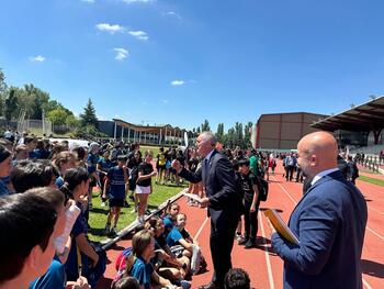 Mil participantes en la I Olimpiada Escolar de Segovia