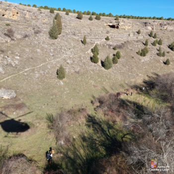 Un helicóptero del 112 rescata a un herido en Torreiglesias