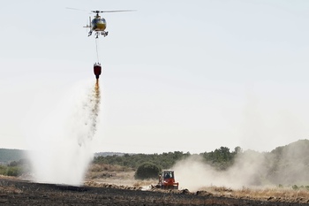 El incendio de Castrillo ha quemado 800 hectáreas de terreno