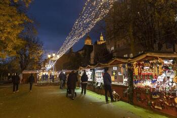 El mercado de Navidad no estará este año en el Paseo del Salón