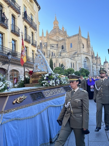 Galería de fotos de la despedida de la Virgen de la Fuencisla