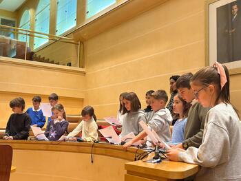 251 niños celebran la Semana Europea de la Democracia Local