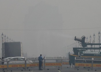 La contaminación del aire en Nueva Delhi, en máximo riesgo