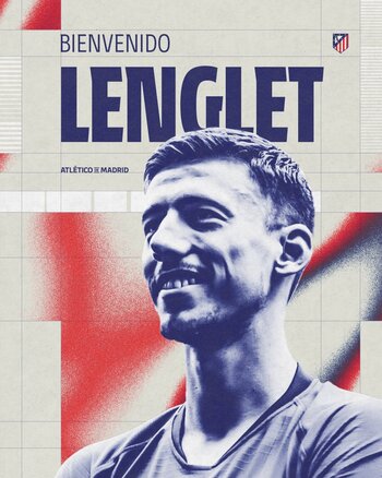 Lenglet refuerza la defensa del Atlético