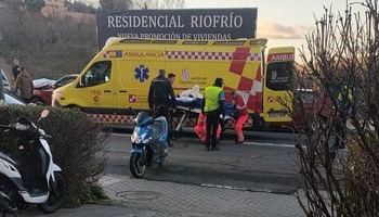 Herido un hombre atropellado en Vía Roma