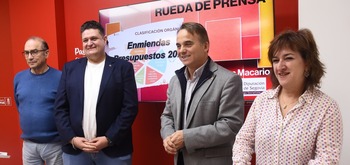 El PSOE presenta más de 30 enmiendas al Presupuesto provincial