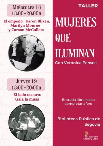 La Biblioteca centrará sus talleres de septiembre en mujeres