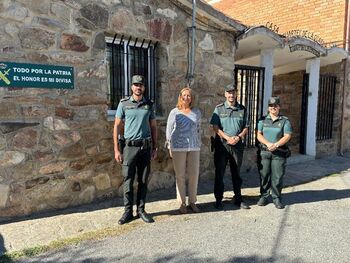 La Guardia Civil incorpora cinco agentes en Santa Mª de Nieva