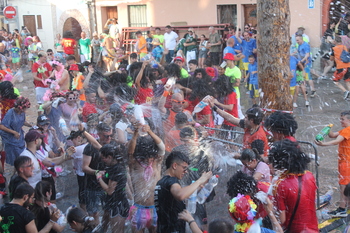 Apoteosis popular en el arranque de las fiestas de San Lorenzo