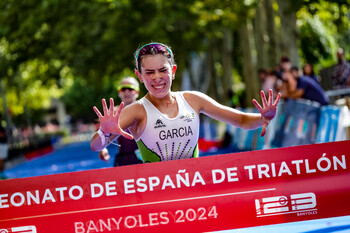 La joven triatleta segoviana que apunta muy alto