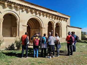 Internos de la Cárcel completan el Camino de San Frutos