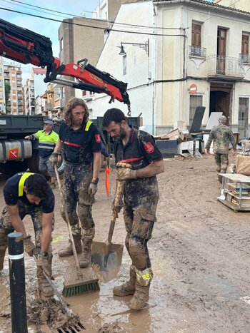 Segovianos en la zona de la DANA: “Lo que hay es horrible”