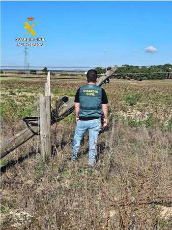 Seis detenidos por 25 robos de cable de cobre en la provincia