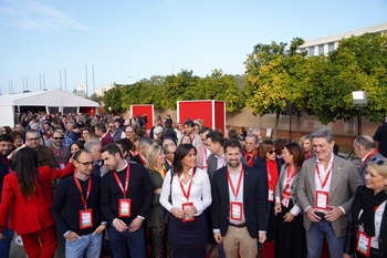 Tudanca encabeza la delegación del PSCyL en Sevilla