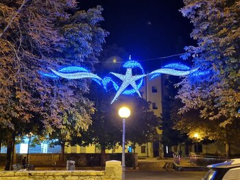 El PSOE denuncia que San José tenga ya alumbrado navideño