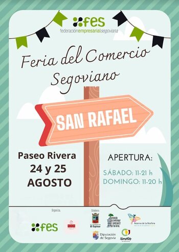 San Rafael acoge la Feria del Comercio Segoviano