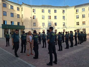 Segovia recibe 75 nuevos agentes de la Guardia Civil