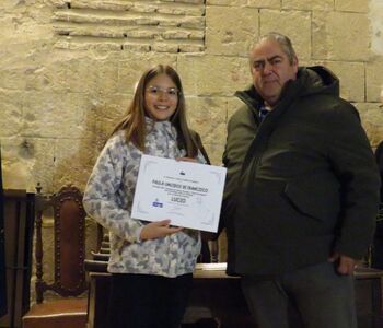 Paula Ungidos gana el I Certamen de Relato Castillo Turégano