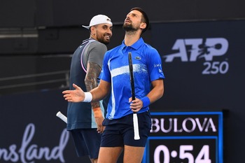 Djokovic se queda sin Kyrgios en Brisbane