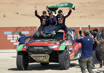 Yazeed Al-Rajhi, campeón del Dakar 2025