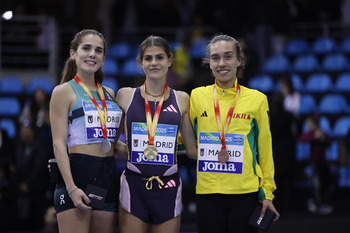 Águeda Marqués, campeona de España de 3.000 metros indoor