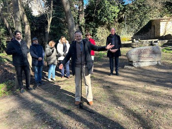 Homenaje en la Alameda a Leopoldo Yoldi y colaboradores