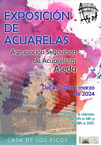 Exposición de la Agrupación Segoviana de Acuarelistas